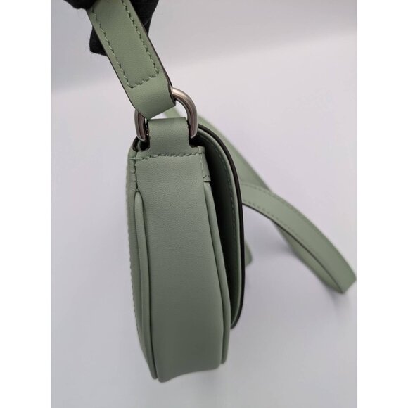 Gucci Ophidia GG Summer Denim Leather Mini Shoulder Bag Pale Green 757309 - Picture 4 of 12